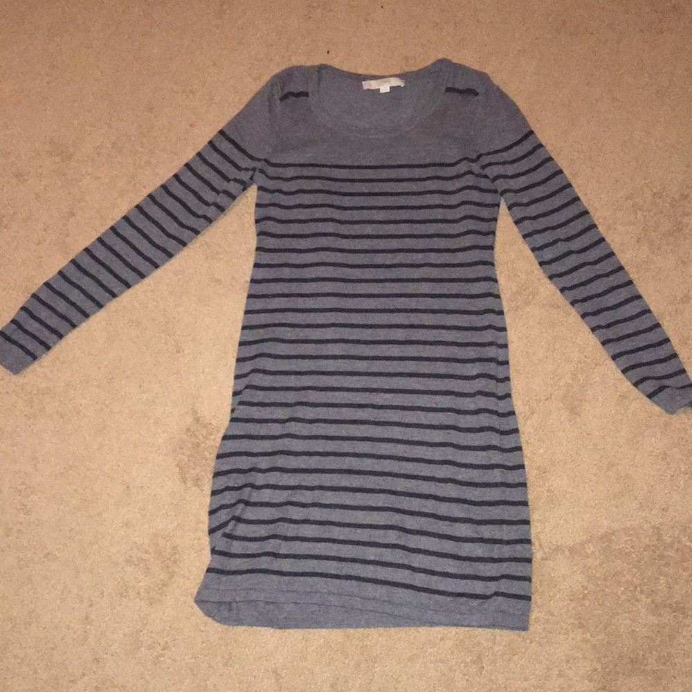 Long sleeve sweater dress